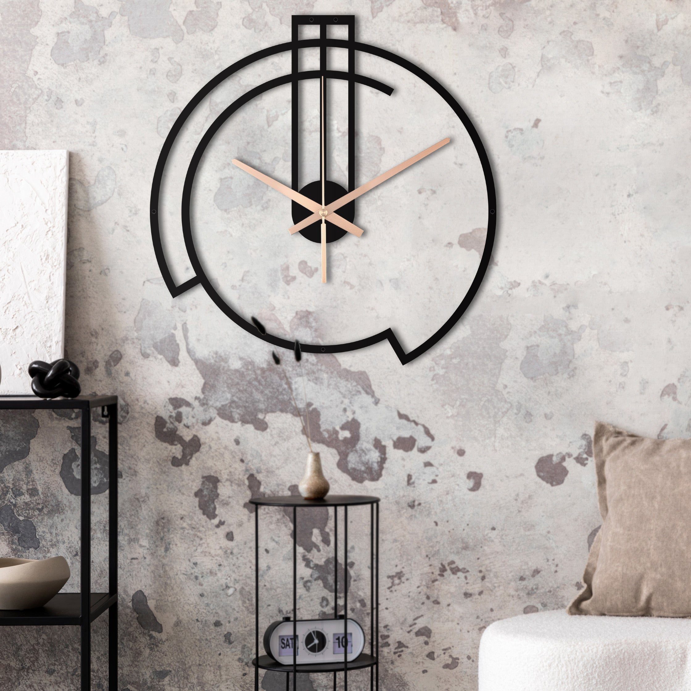 Minimalist Oversize Wall Clock