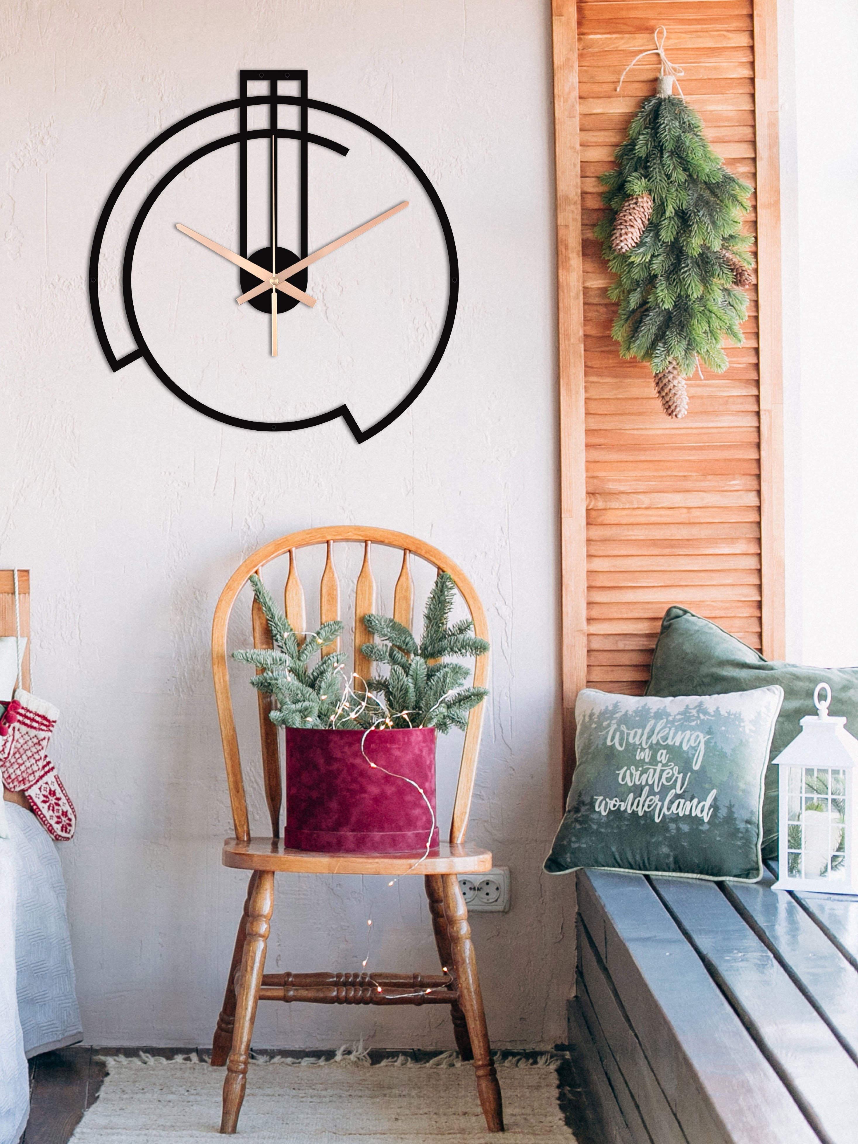 Minimalist Oversize Wall Clock