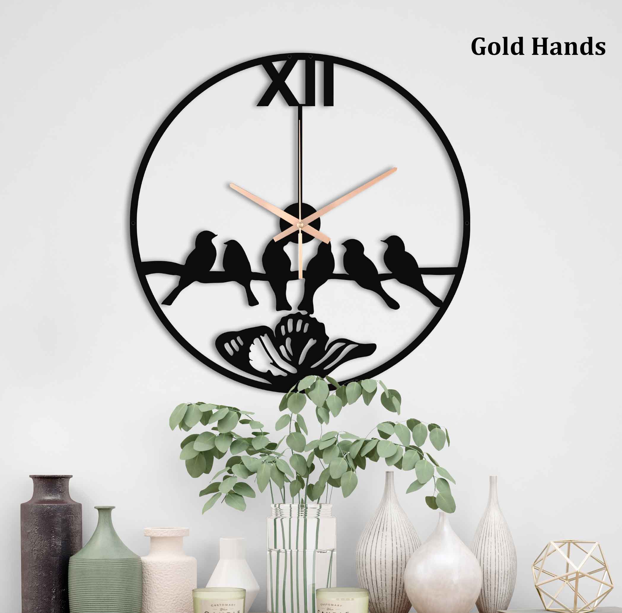 Bird Oversize Wall Clock