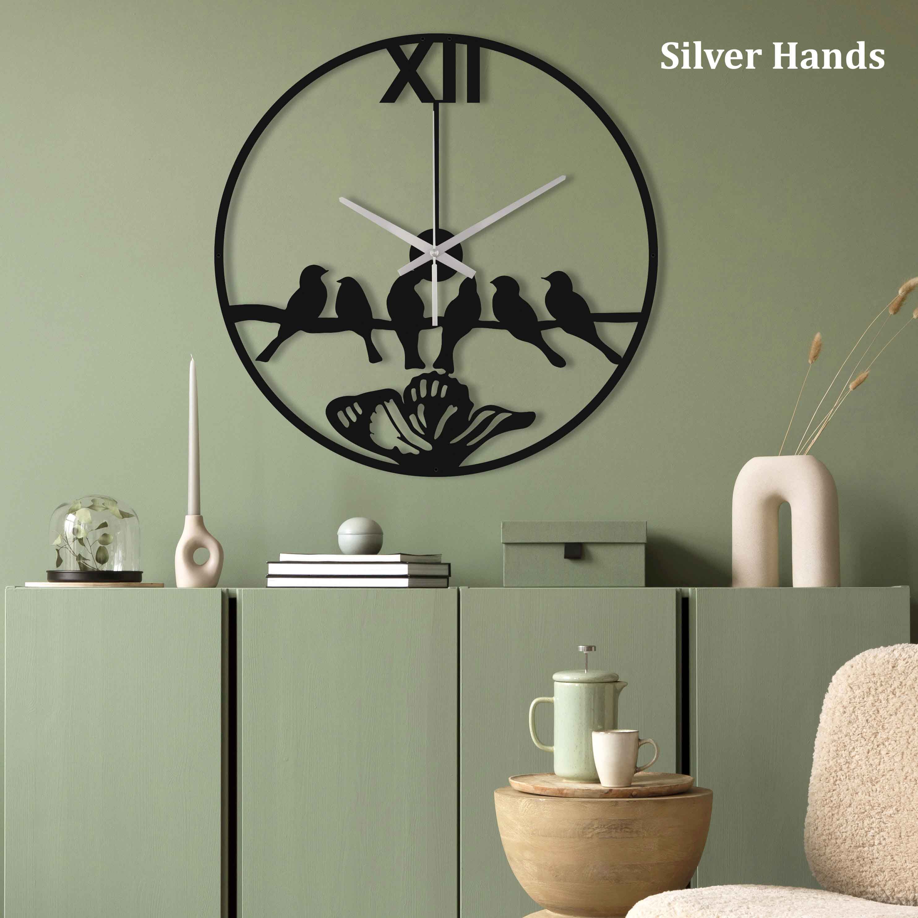 Bird Oversize Wall Clock