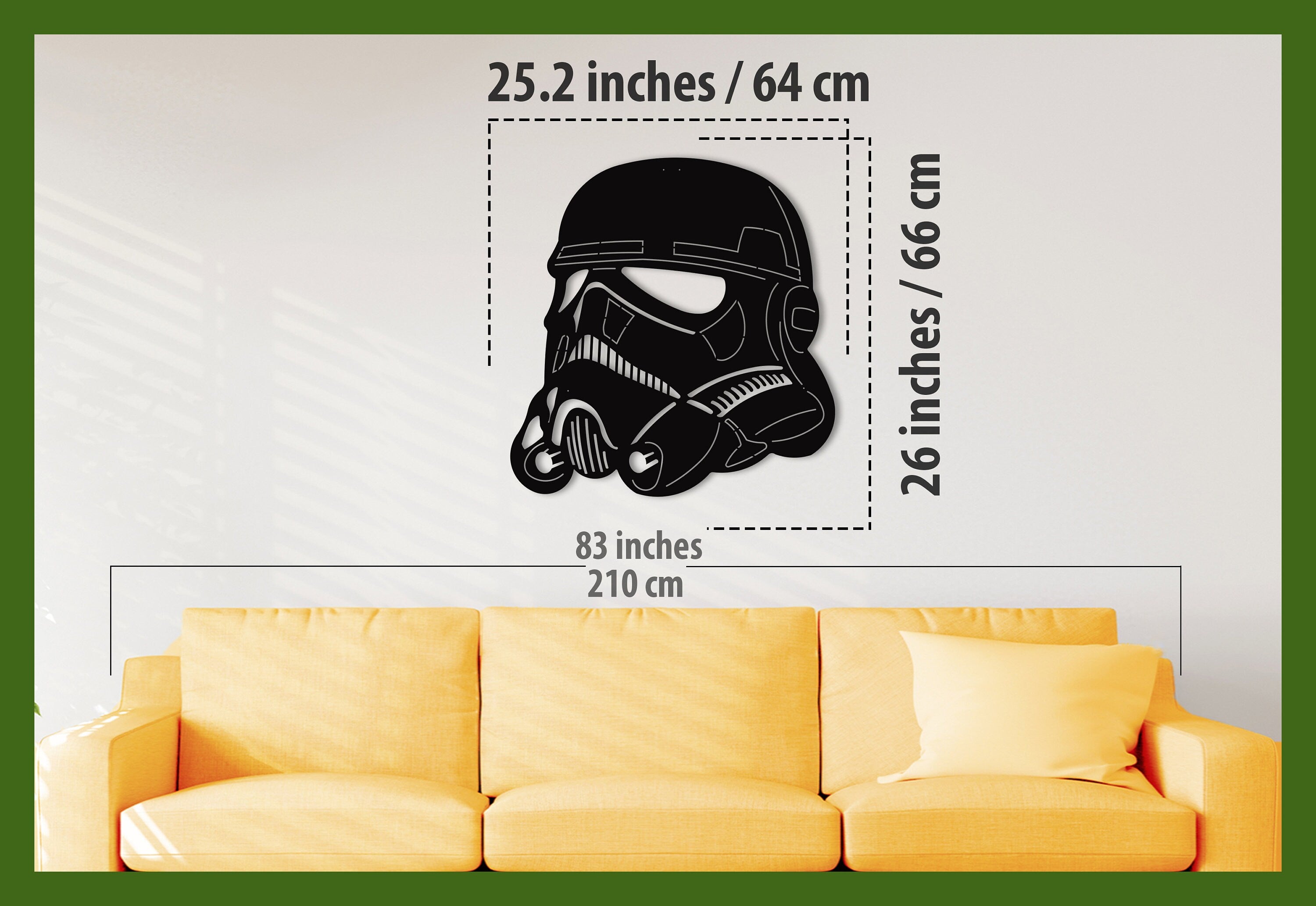 Darth Vader Helmet Decor, Black Wall Decor, Metal Playroom Wall Art, Playroom Wall Decor, Game Room Wall Decor, Living Room Wall Decor