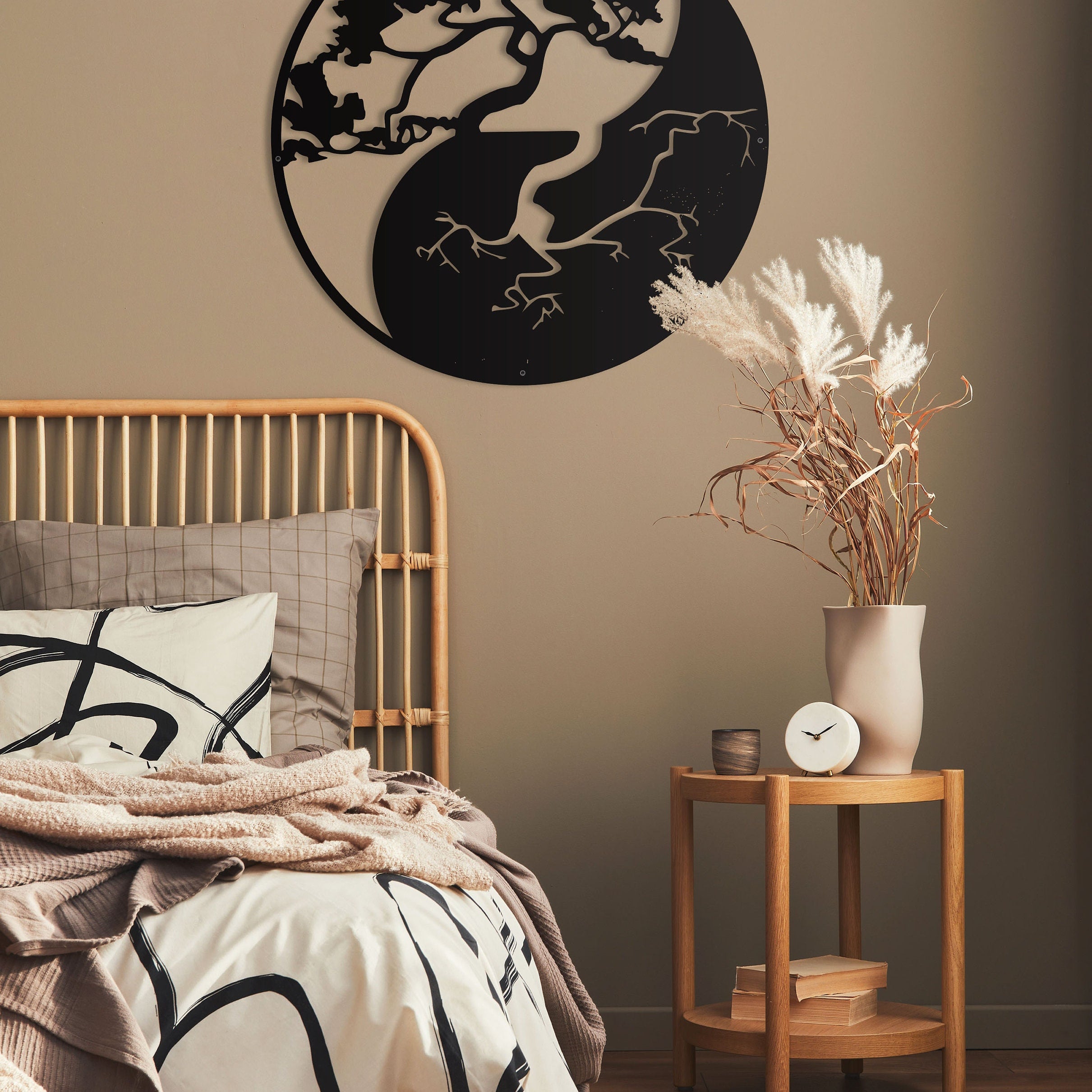 bonsai tree bedroom Bonsai Tree Decor, Living Room Wall Decor, Aesthetic Bedroom Decor, Me – KraZy DeCo
