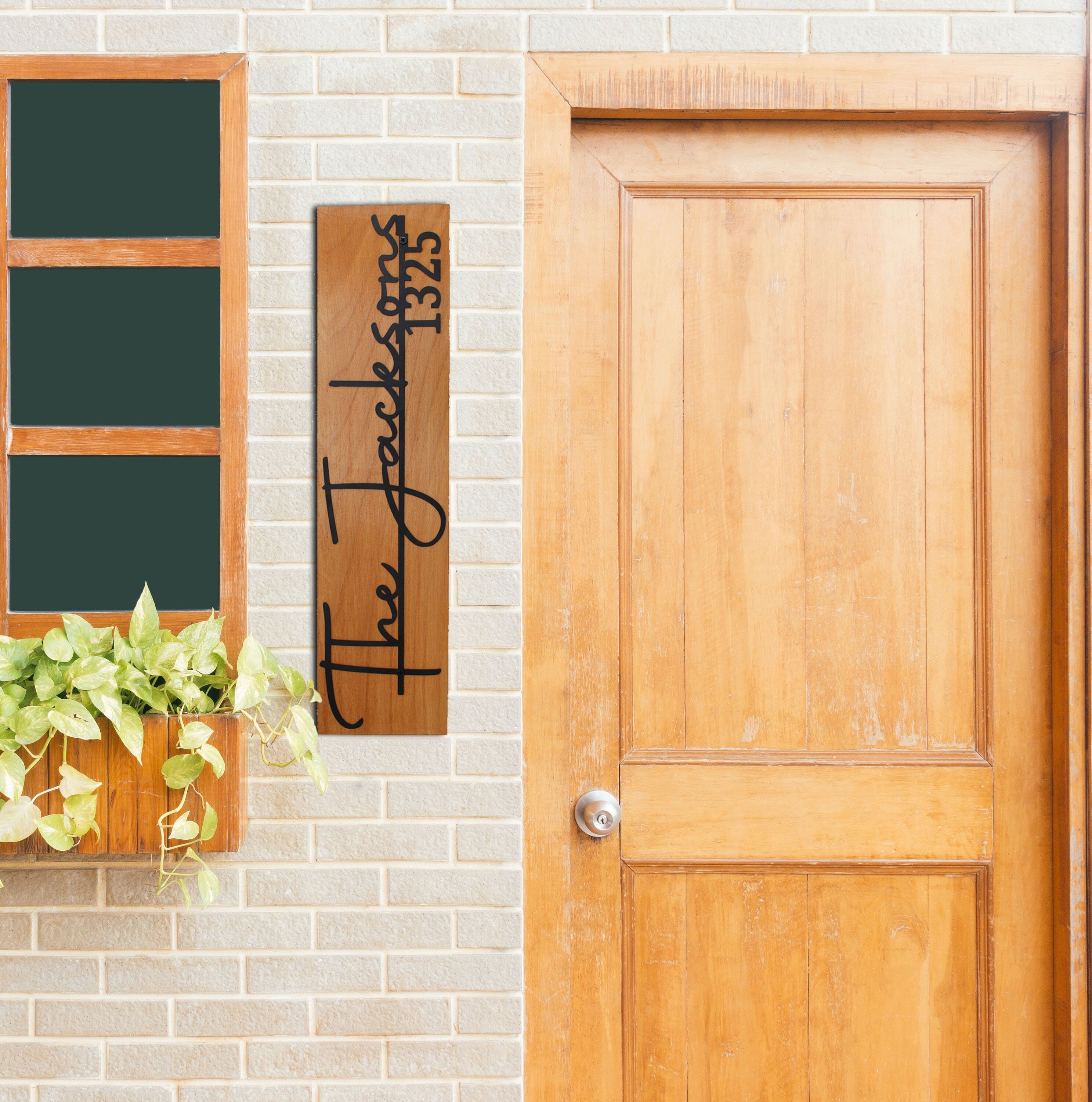 Wood Wall Decor, Metl Wall Decor, House Name Sign, Family Metal Sign, Last Name Metal Sign, Wedding Gift, Custom Wall Decor