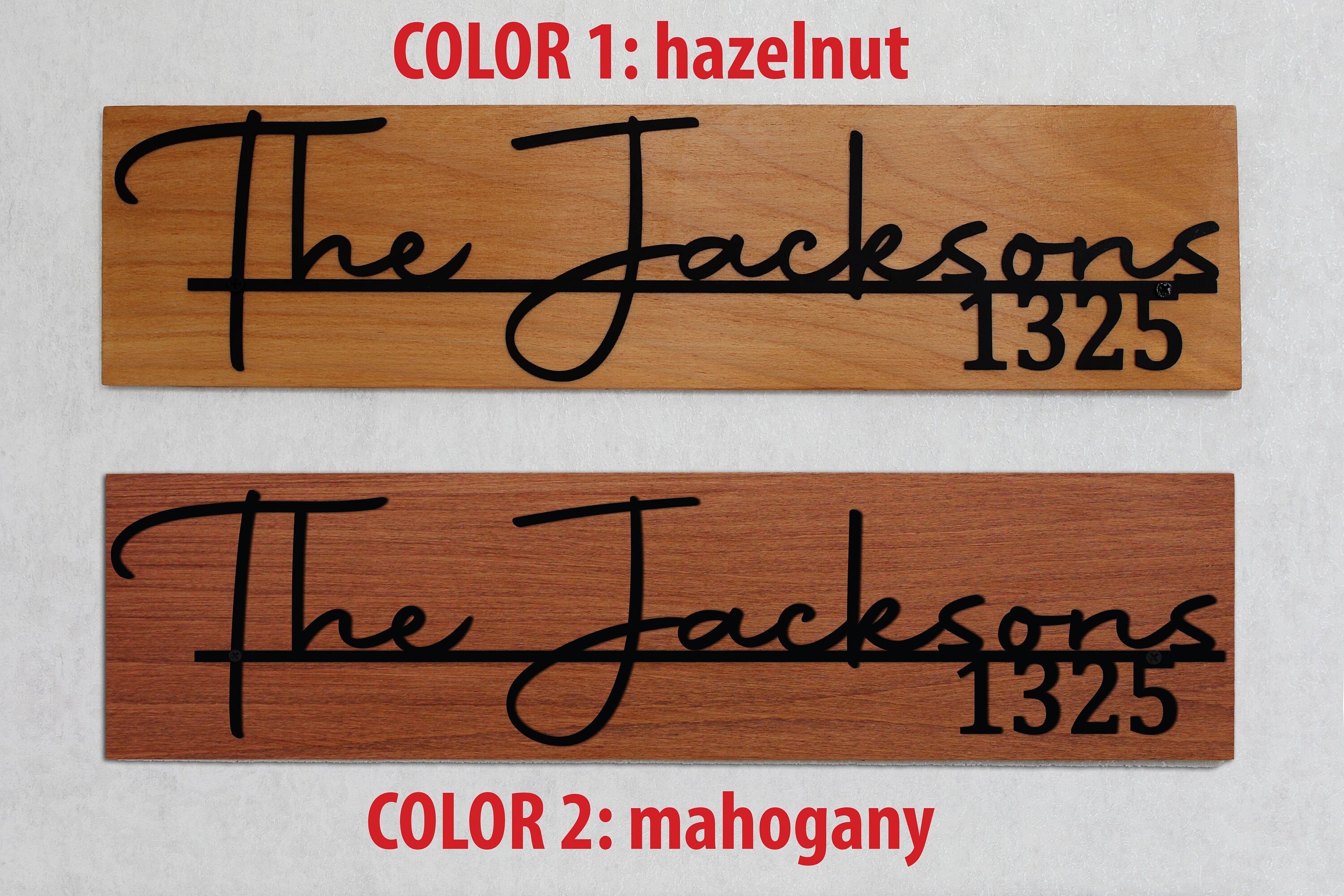 Wood Wall Decor, Metl Wall Decor, House Name Sign, Family Metal Sign, Last Name Metal Sign, Wedding Gift, Custom Wall Decor