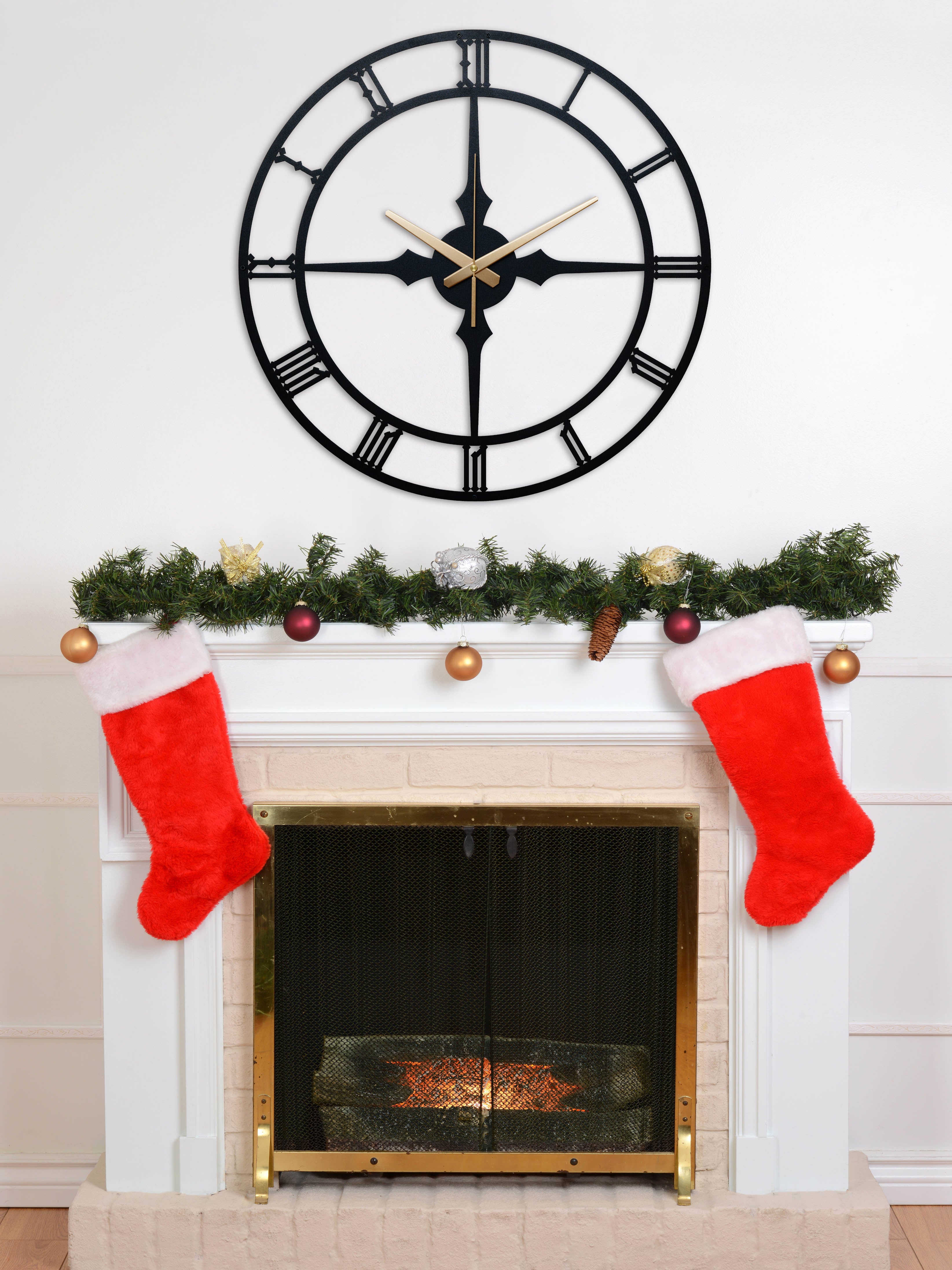 Unique Metal Wall Clock