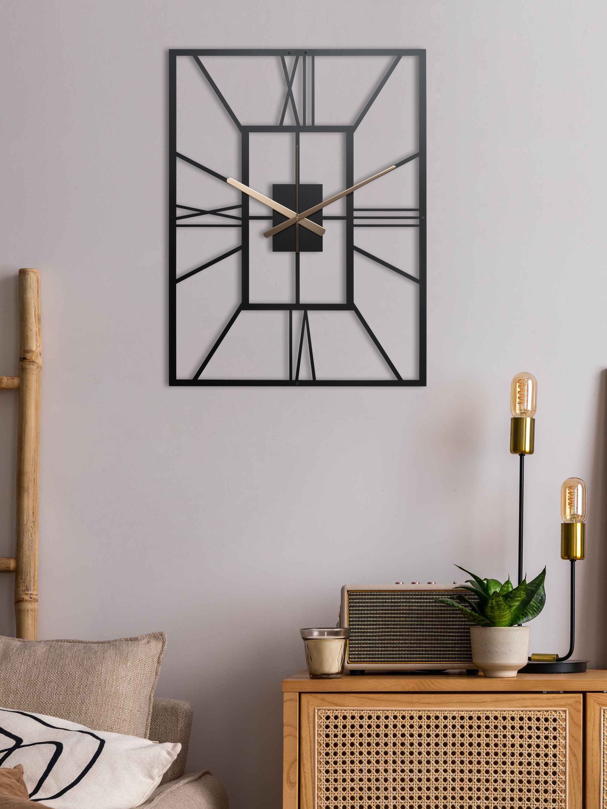 Rectangular Oversize Wall Clock