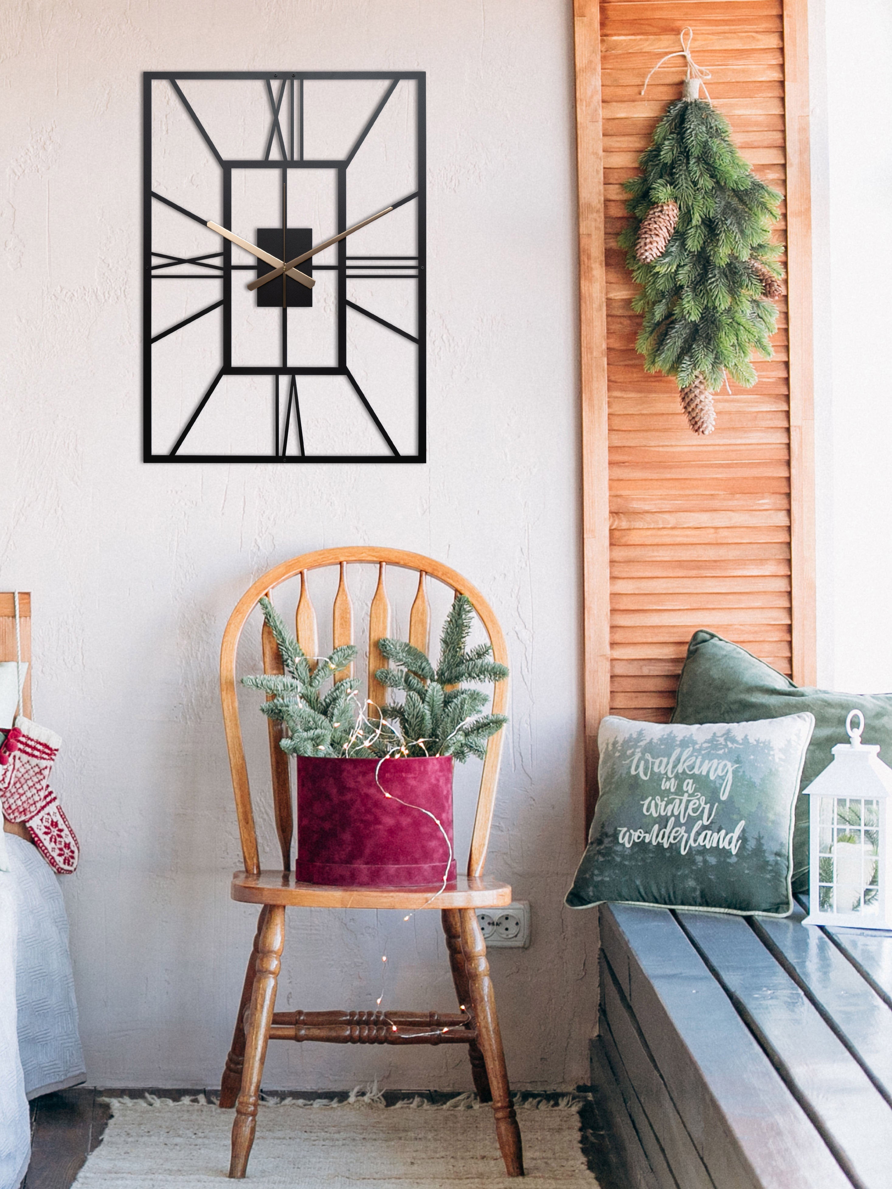 Rectangular Oversize Wall Clock