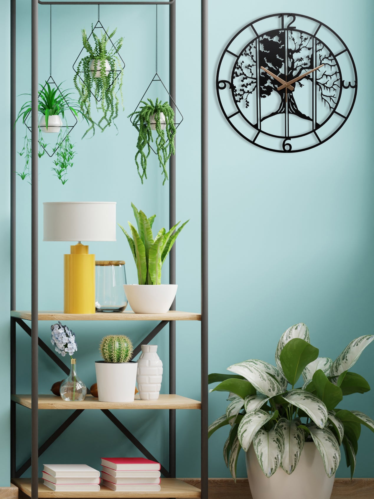Four Season Patio Wall Clock