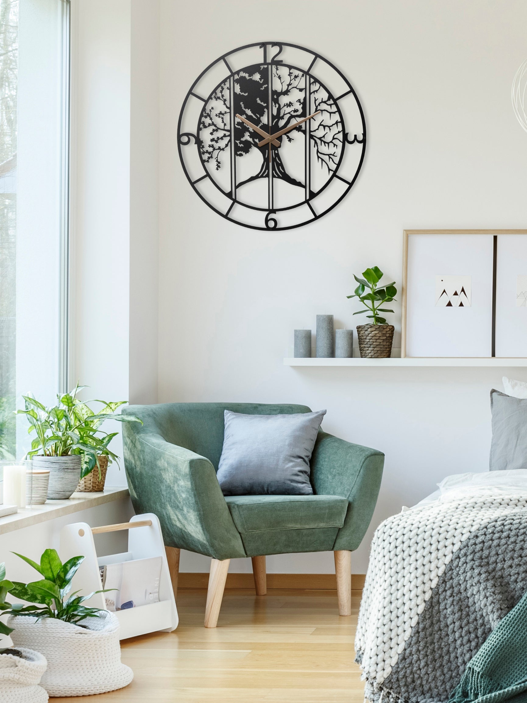 Four Season Patio Wall Clock
