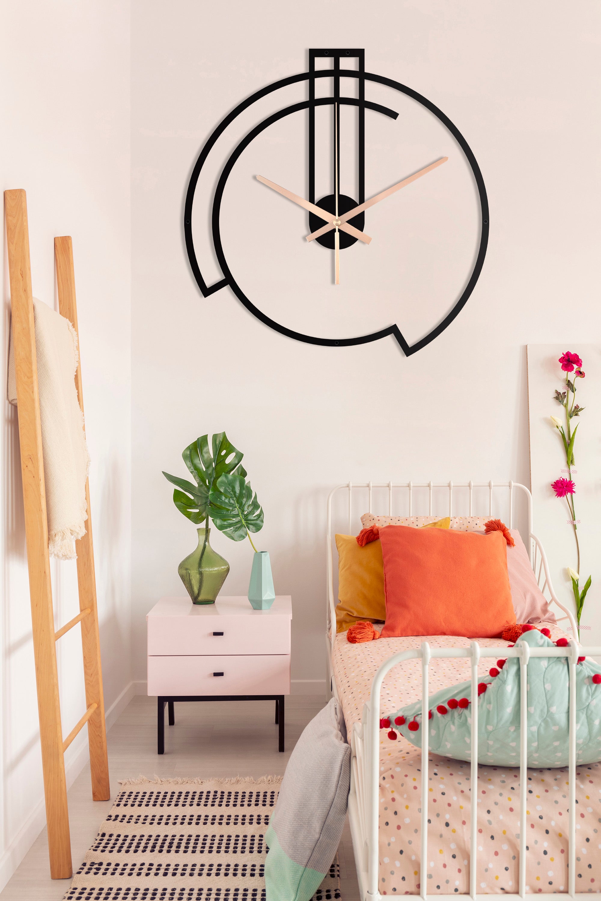 Minimalist Oversize Wall Clock