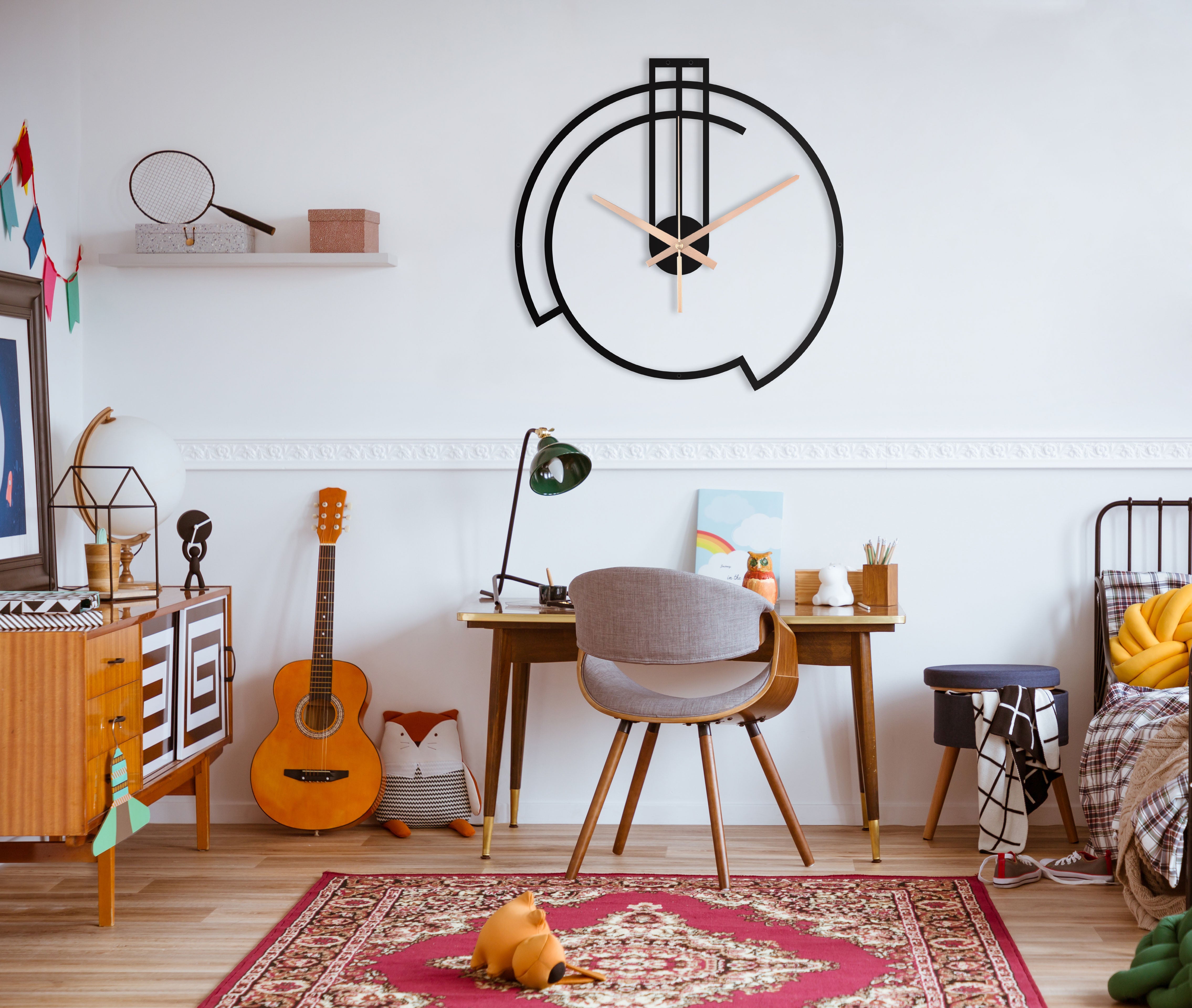 Minimalist Oversize Wall Clock