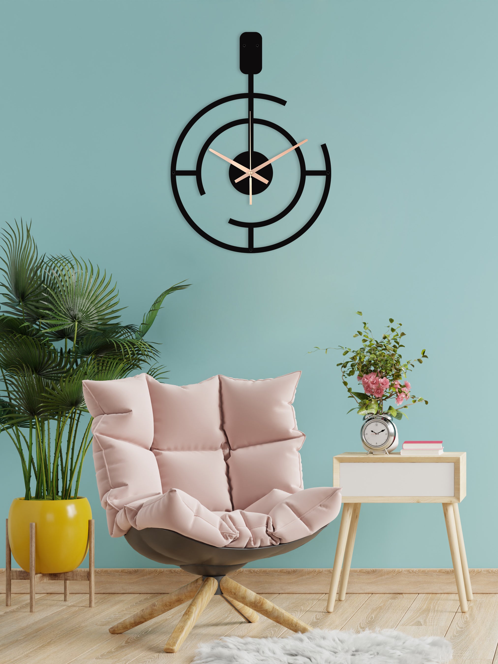 Farmhouse Big Wall Clock