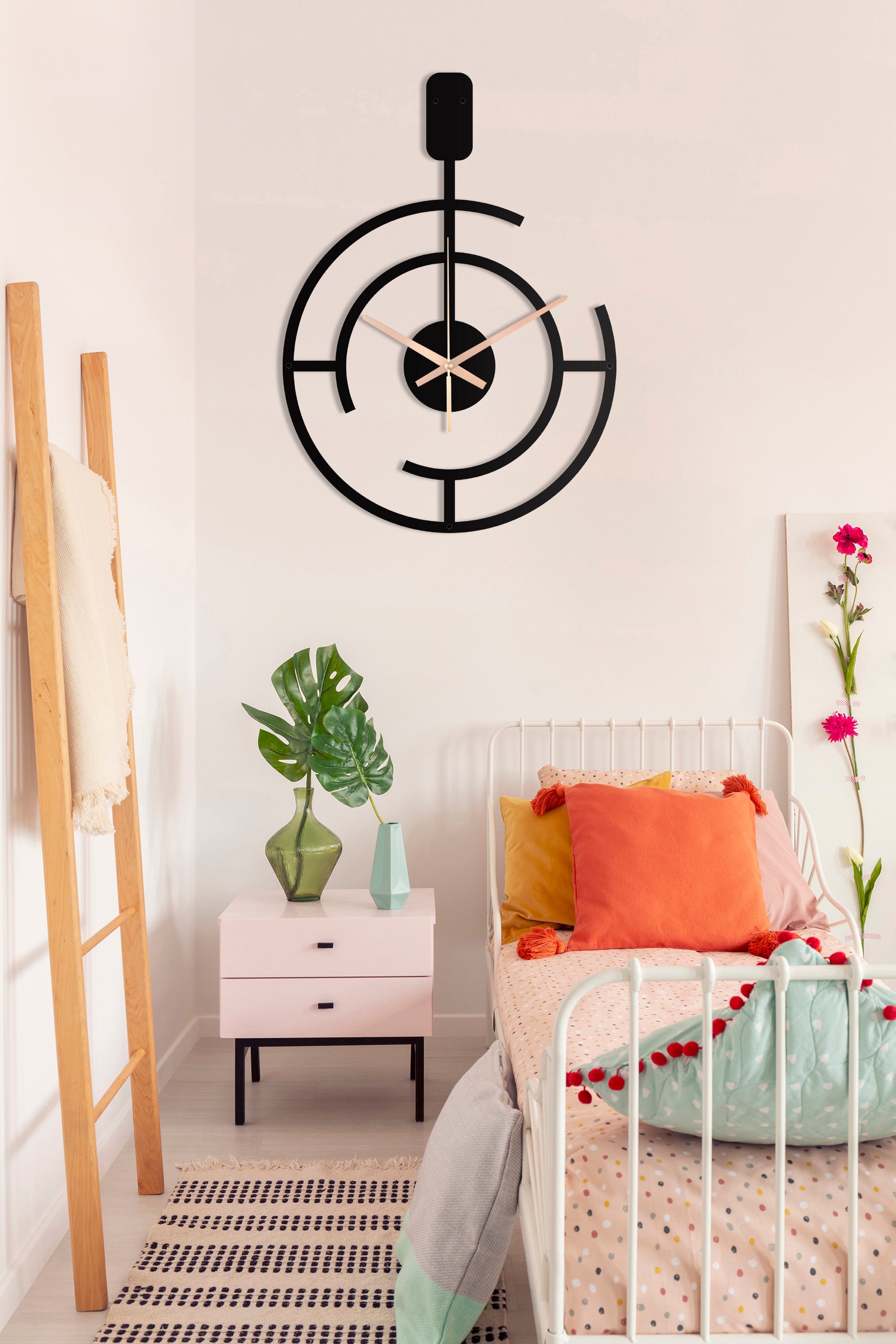 Farmhouse Big Wall Clock