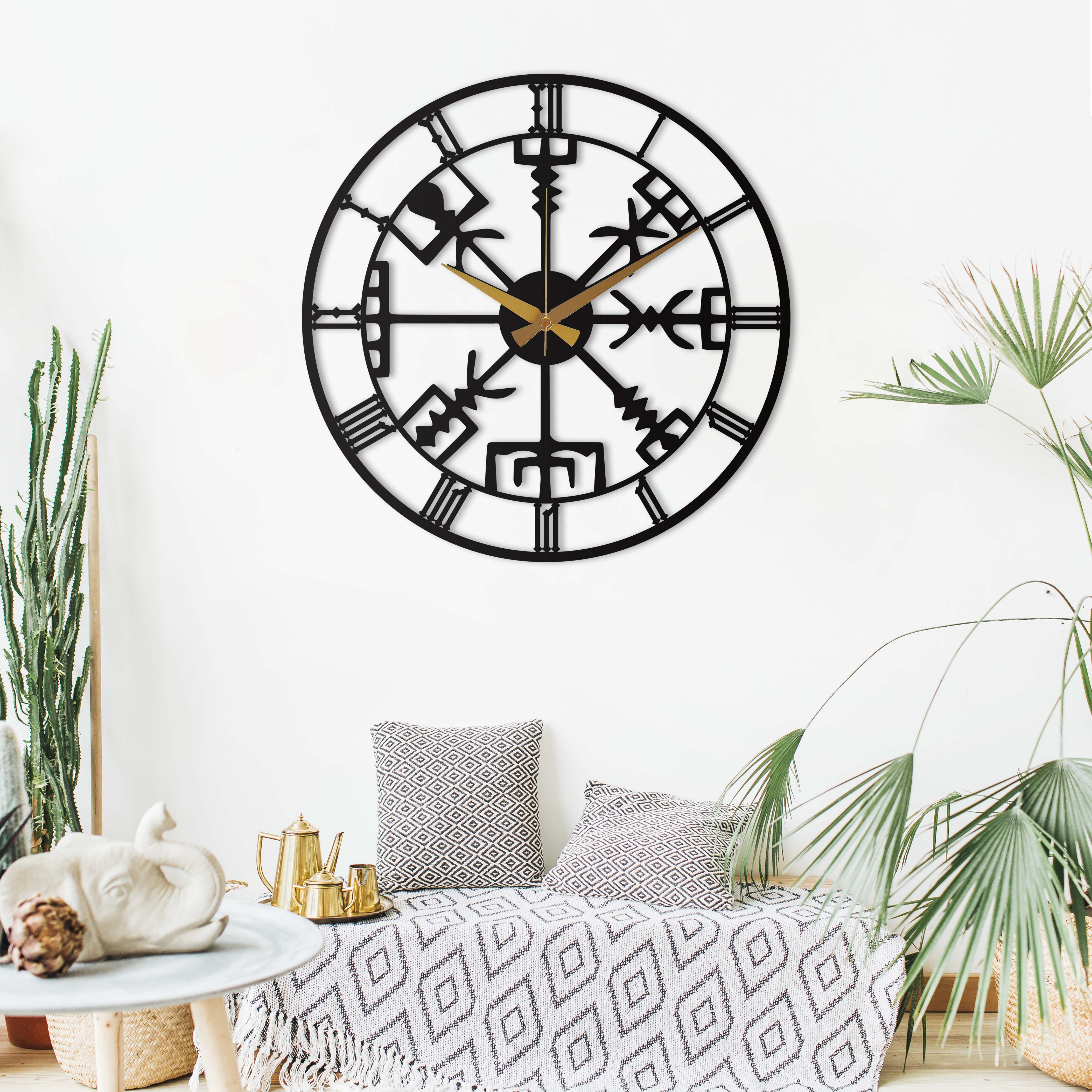 Minimalist Oversize Wall Clock