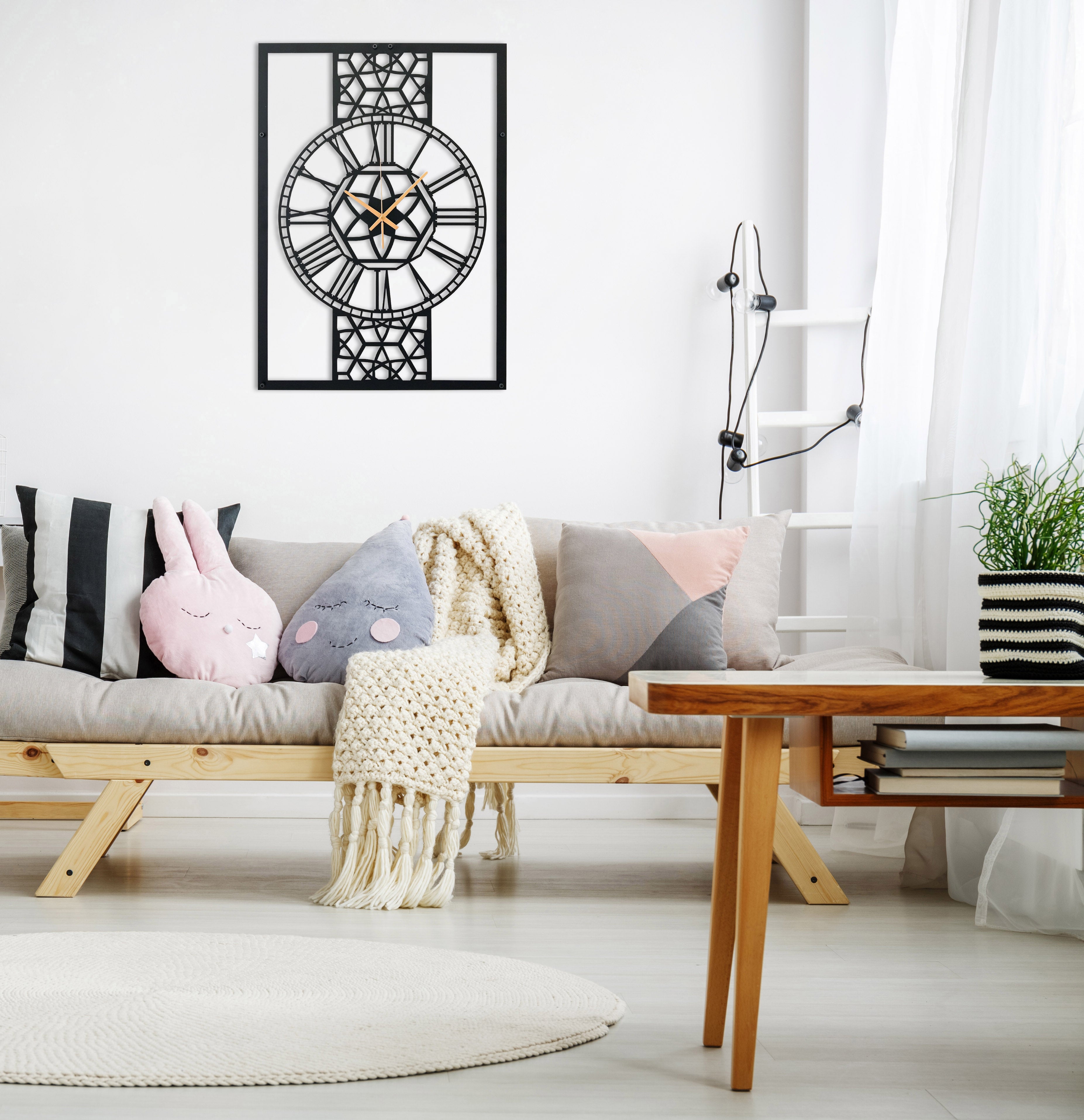 Silent Modern Wall Clock
