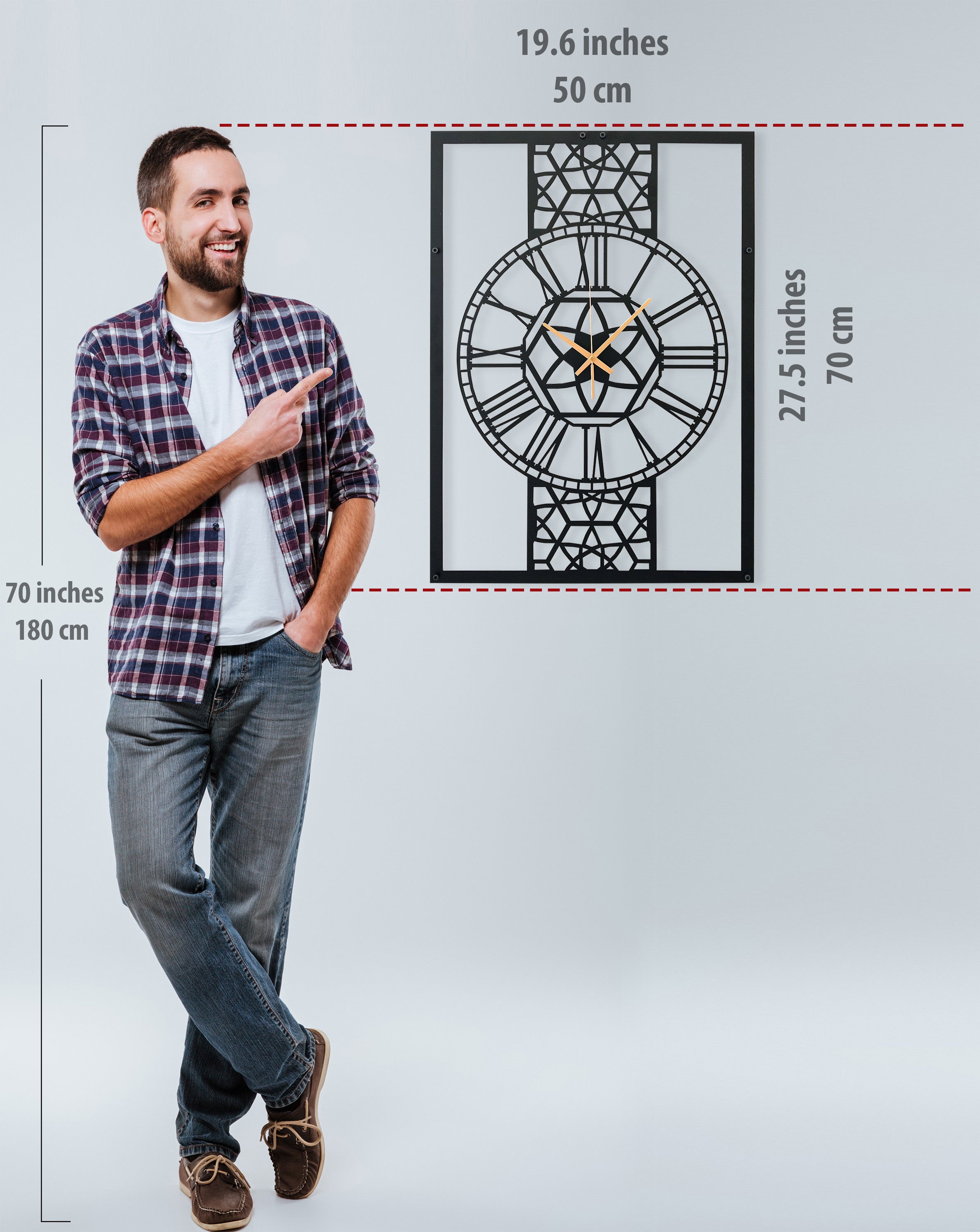 Silent Modern Wall Clock