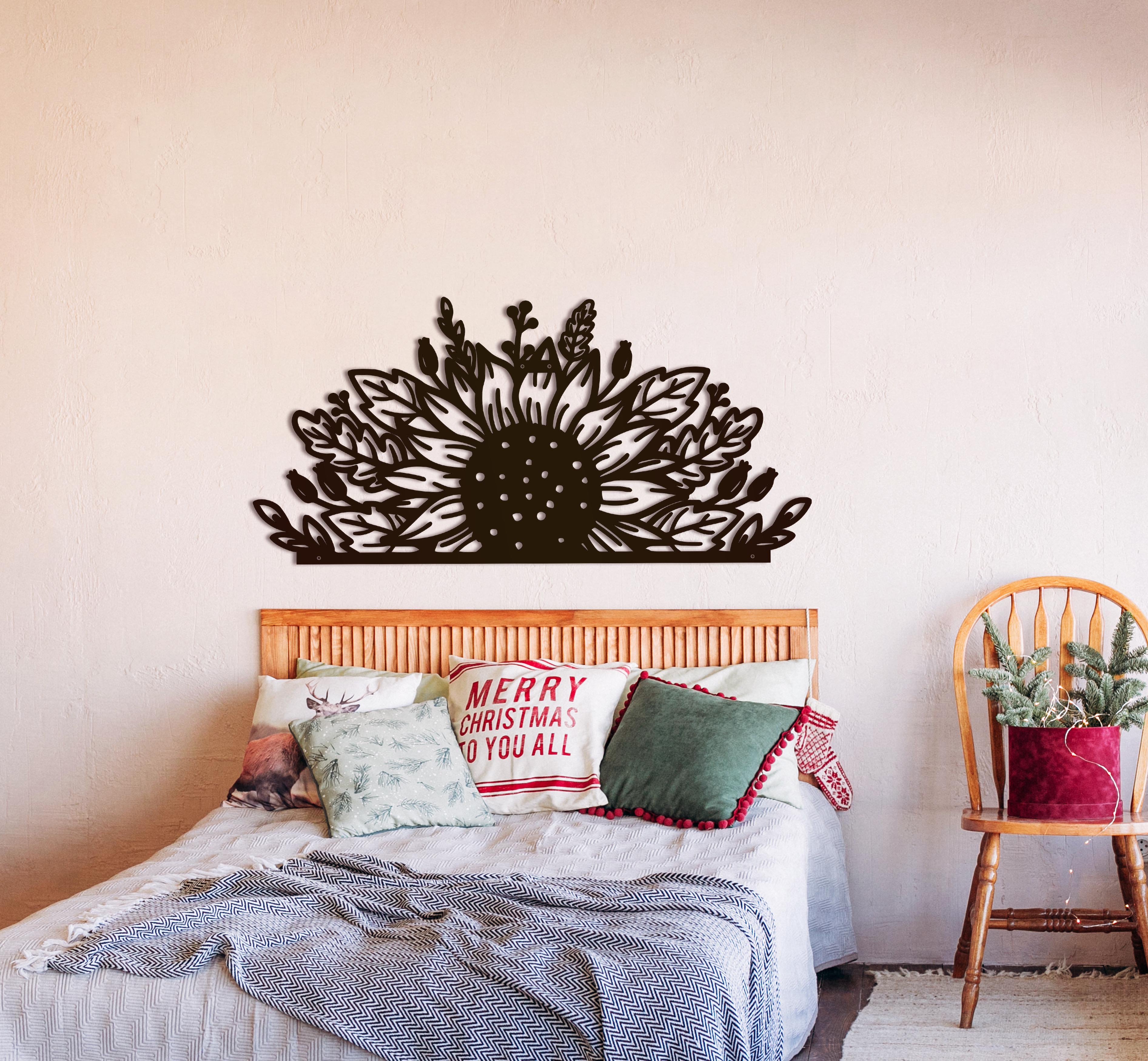 Sunflower Oversize Wall Decor/Living Room Wall Decor Anniversary Gift New Home Gift Wedding Gift