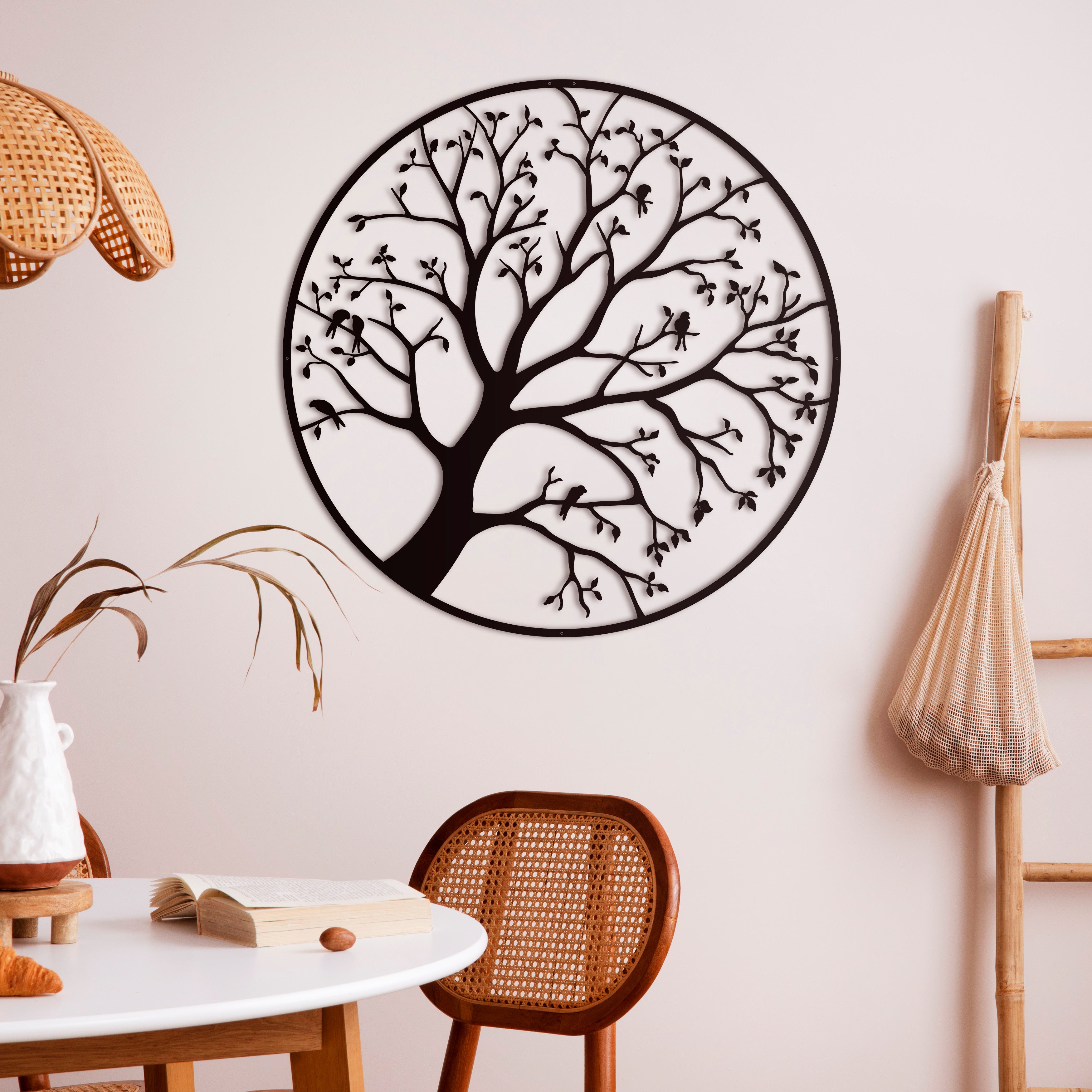 Tree in Autumn Metal Wall Decor/ Modern Large Metal Wall Art/Metal Tree Decor /Mothers Day Gift New Home Gift House Living Room Wall Decor